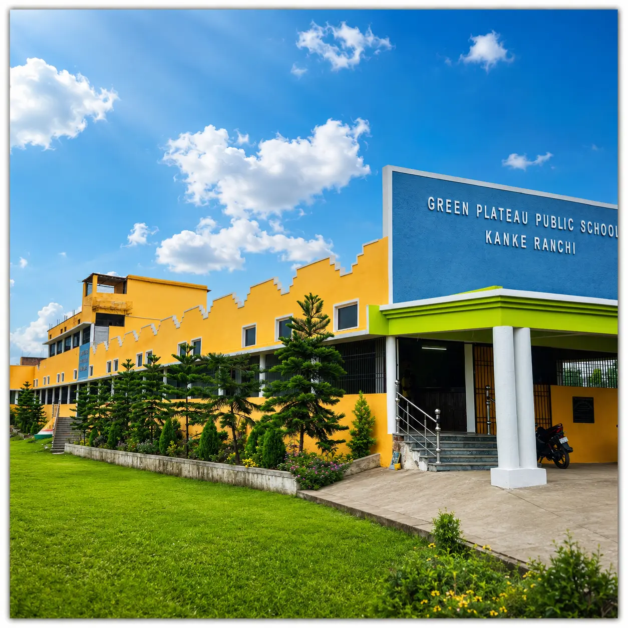 Students at Green Plateau Public School